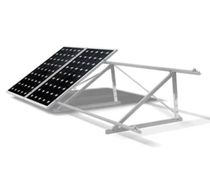 Easy Solar Panel Mounting Bracket Kits Adjustable Angle Solar Module Holder for Balcony Wall