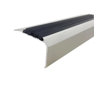 Easy and Fast Installation Anti Slip Edge Trim Profile Edge Safety Aluminium Stair Nosing Anti Slip Stair Edge Protection