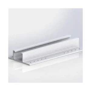 Economic Solar Mounting Aluminum Mini Rail for Metal Roof