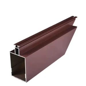 Energy Saving 6000 Series Aluminum Extrusion Profile for Cutting Service in Curtain Wall Applications