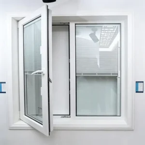 Energy Saving Green Building Material Double Glazing Thermal Insulation White Vinyl Profile UPVC PVC Casement Window