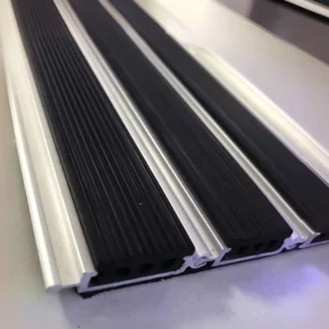 Entrance Matting System Rubber Pedimat Dust Control Commercial Entrance Mat Dirt Stopper Aluminum Mat for Business