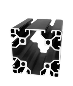 European Standard T Slot 8080 Industrial Black Aluminum Profile for Process Line Frame Assembly Line