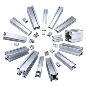 European Standard T Slot Industrial Aluminum Profile High Load Bearing Aluminum Extrusion For Test Bench Cabinet