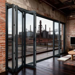 European Style Customizable Aluminum Profile Doors and Windows Commercial Bars Household Aluminum Alloy Sliding Doors