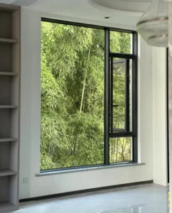 European Style Triple Glazed Windows Aluminum Tilt Turn Window with Grid and Grill Design NFRC Energy Saving Window