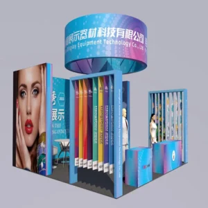 Exhibit Display Custom Printing Promotion Aluminum Display Trade Show Booth ForAdvertising Backwalls