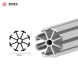 Exhibition Aluminum Profile Vertical Extrusion R8 Exhibition System 8 way Exhibition Series System