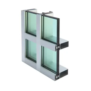 Exposed Frame Curtain Wall Glazing Aluminum Profile Aluminium Impact Extrusion Aluminium Profiles