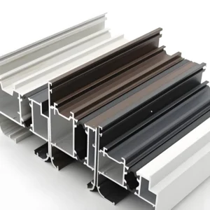 Extruded 6000 Series Aluminum Alloy Profile for Casement Windows and Swing Doors with Bending and Cutting Services