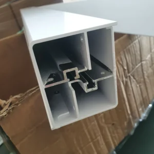 Extruded Aluminium Profile Powder Coated Hollow Multi Cavity Partition Curtain Wall Window Assembly Components