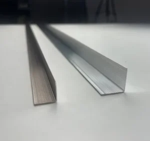 Extruded Aluminum Profile L shaped Decorative Piece Aluminum Corner Strips for Architectural Corner Decoration