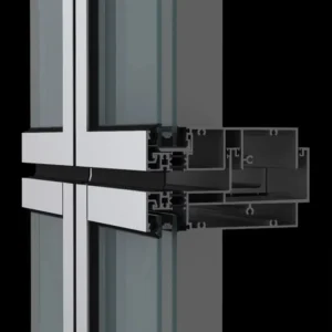 Extruded Aluminum Profiles with Powder Coating for Modern Curtain Wall Facades