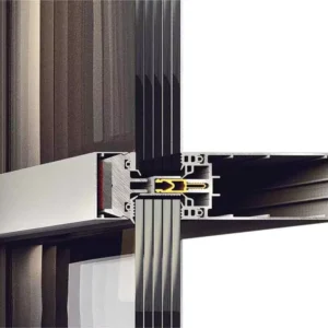 Extruded Greenhouse Curtain Wall Aluminium Profile for Glass Roof