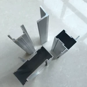 Extrusion Aluminum Profiles 6000 Series Alloy 6063-T5 for Window and Door with Cutting Service
