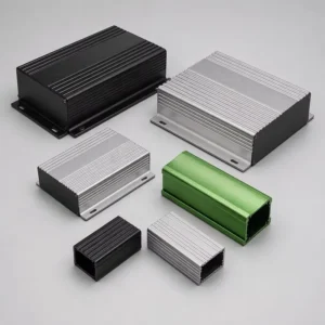 Extrusion Enclosure Precision CNC Machining Anodized Custom OEM Length Profile Extrusion Enclosure Small Distribution Box
