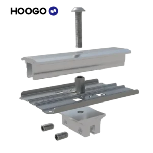 FM Certified No Rail Roof Mounted Solar PV Mid Clamp for High Wind Commercial Projects
