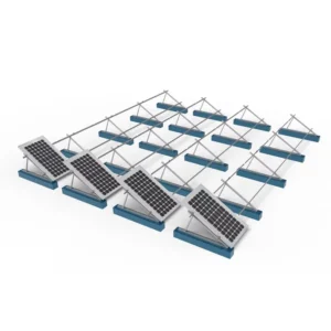 Factory Aluminum Accessories Flat Roof Triangle Brackets for Solar Mounting System
