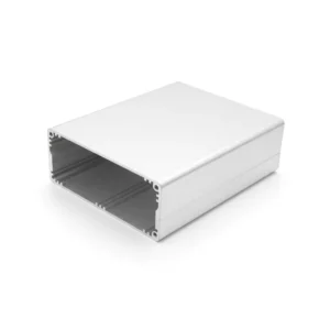 Factory Aluminum Alloy Shell Square Tube Oxidation Electronic Power Supply Extrusion Hollow Specifications Complete Profile