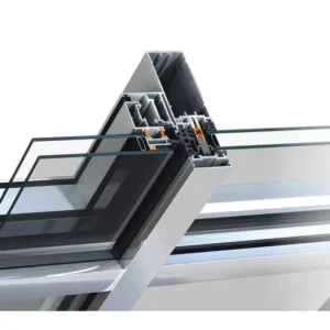 Factory Aluminum Profiles for Curtain Wall Glazed Curtain Wall