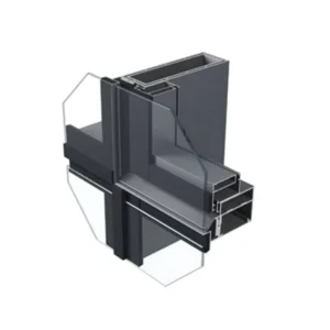Factory Curtain Wall Aluminum Profile Anodized Aluminium Curtain Wall Profile Powder Coated Aluminium Profile for Curtain Wall