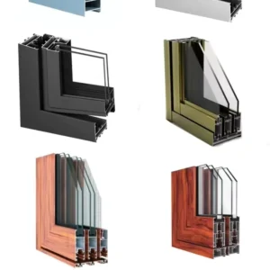 Factory Custom Aluminium Extrusion Profile Door And Window Good Quality for South African