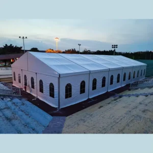 Factory Custom Design Modern Square Shape Aluminum Alloy Structure Water Resistant Tents for Wedding Party Exhibition