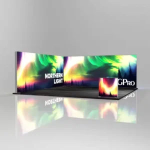 Factory Custom Design Tradeshow Small Displays Advertisement Stand Trade Show Exhibition Booth SEG Light Box