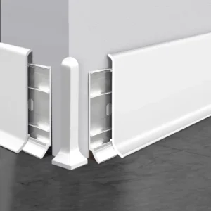 Factory Custom Modern Aluminum Alloy Skirting Profile for Living Room Commercial Decor