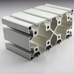 Factory Custom Square Aluminum Alloy Extrusion Profile for Industrial Workbench Assembly Line Standard T slot Cutting Welding