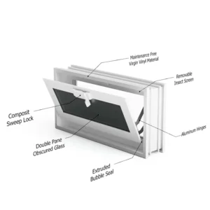 Factory Customized Durable Aluminum Alloy Frame Window Anti Mosquito Suitable for Hotel Use
