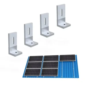 Factory Customized High Precision Zinc Aluminum Magnesium Alloy Roof Mount Solar PV Module Panel Frame 25 Year Warranty Hot Dip