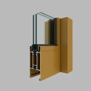 Factory Delivery ODM OEM 6000 Series Wood Grain Transfer Aluminum Alloy Profile for Furniture Windows & Doors Welding Service