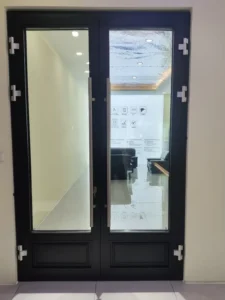 Factory Direct Custom Size Aluminum Double Glazed Windows and Doors Energy Efficient for Residential Building