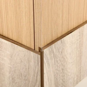 Factory Direct Sales Decorative 6000 Series Aluminum Alloy Wall Cladding Edge Strips OEM ODM Bending