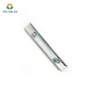 Factory Direct Supply Solar Panel Installation Helper Short Rail Splice Solar Rooftop Mounting Accessory Rail Connector