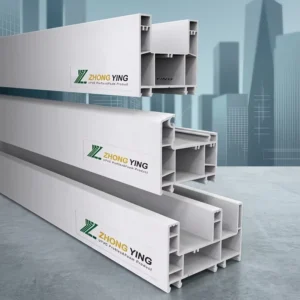 Factory Extrusion 60 80 Sliding Series Plastic windows And Doors Frame Upvc pvc Profiles
