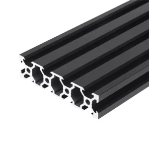 Factory OEM T slotted 40160 Black Anodized Aluminium Extrusion Profile 40×160 Frame for Racing Innovations Frames