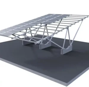 Factory Photovoltaic Pv Parking Mounting Frame Solar Residential Double Carport