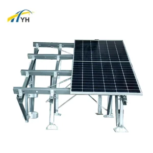 Factory Photovoltaic Roof Bracket Photovoltaic Bracket Aluminium Solar Panel Mounting Structure Railings Mounting