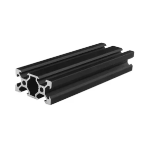 Factory Price 20X40 V Slot Aluminium Frame DIY Black Aluminium Profile Supplier for Linear Rail