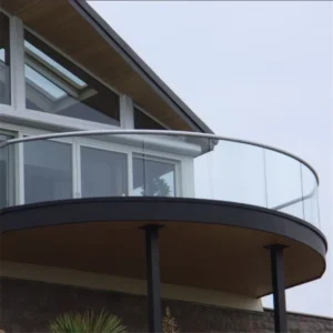 Factory Price Aluminium U Channel Railing Handrail Balustrade for Balcony and Stairs for Homes