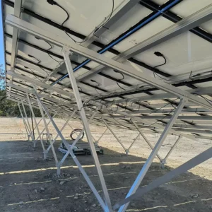 Factory Price Aluminum PV Structure Solar Bracket Solar Panel Ground Mounting Frame Support