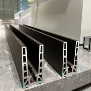 Factory Price Glass Railing Profile Aluminum U Channel Deck Railing Fence Base Shoe 12-20mm Glass Balustrade Balcony Handrail