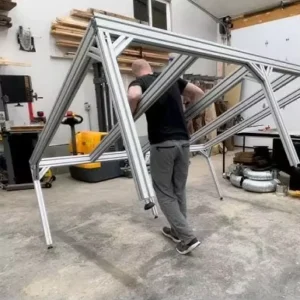 Factory Sale T Slot Aluminum Profile Extrusion Frame Used for Workbench Laboratory Station