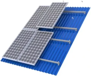 Factory Solar Bracket Solar Mounting System for Tin Roof Tile Roof Aluminum Alloy Bracket Light and Easy to Install