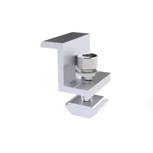 Factory Supply Aluminum Solar End Clamp PV Solar Mounting Accessories for System