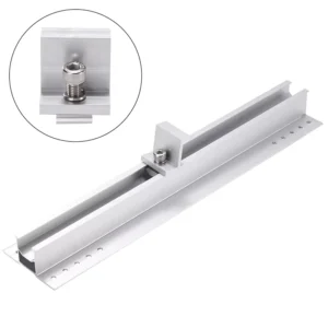 Factory Supply Aluminum Solar End Clamp PV Solar Mounting Accessories for System
