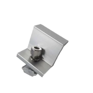 Factory Supply Aluminum Solar End Clamp Solar Mounting System Accessories for PV Solar System