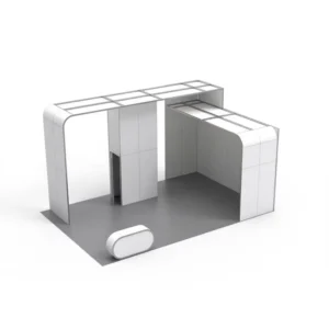 Fair Air Modular Sound Trade Show Aluminium Profile for Stand Perfume Exhibition Booth